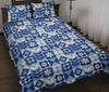 Swedish Pattern Print Bed Set Quilt-grizzshop