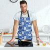 Swedish Pattern Print Men's Apron-grizzshop