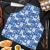 Swedish Pattern Print Men's Apron-grizzshop