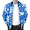 Swedish Pattern Print Men's Bomber Jacket-grizzshop