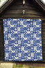 Swedish Pattern Print Quilt-grizzshop