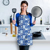 Swedish Pattern Print Women's Apron-grizzshop