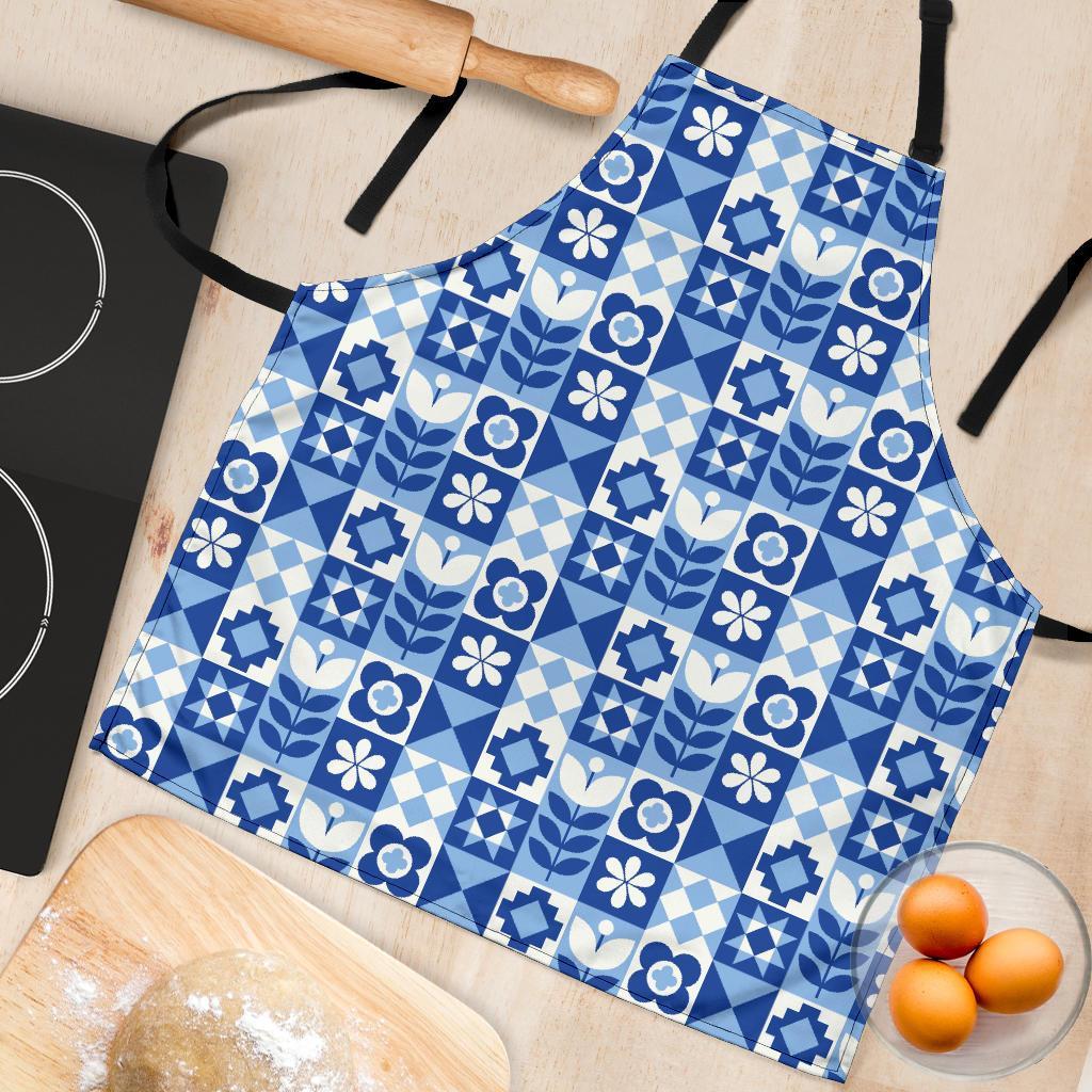 Swedish Pattern Print Women's Apron-grizzshop