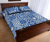 Swedish Print Pattern Bed Set Quilt-grizzshop