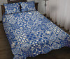 Swedish Print Pattern Bed Set Quilt-grizzshop