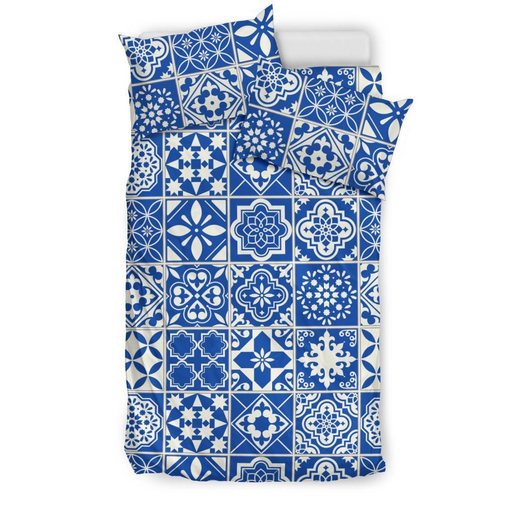 Swedish Print Pattern Duvet Cover Bedding Set-grizzshop