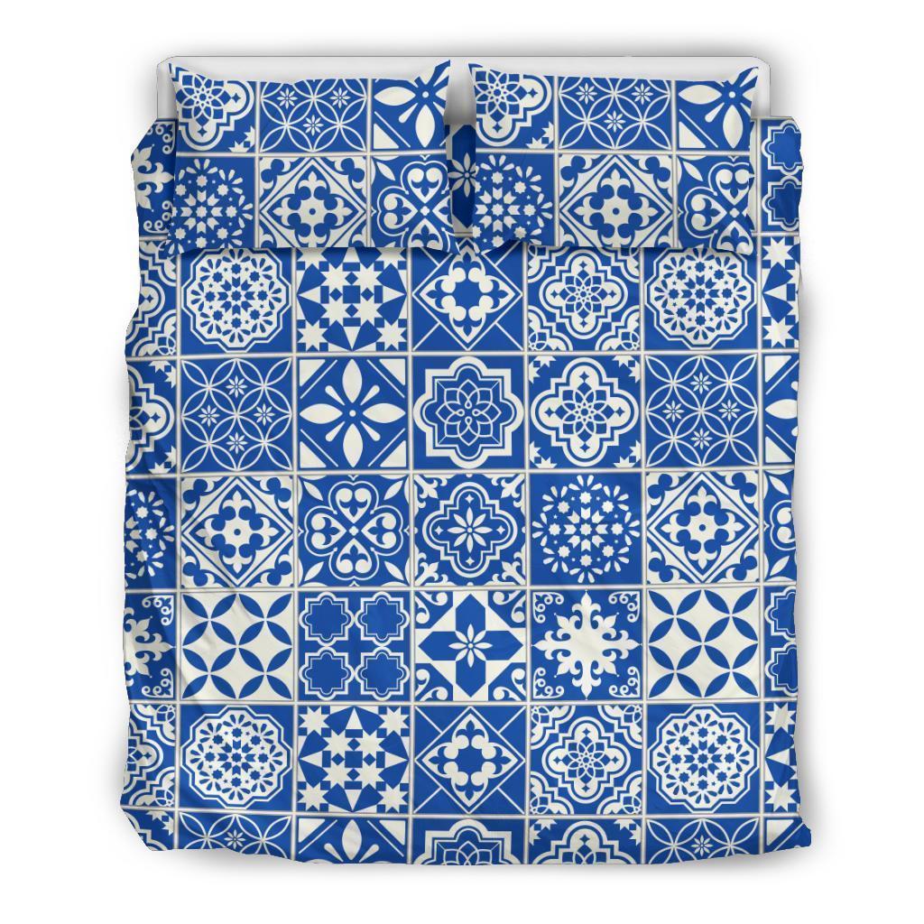 Swedish Print Pattern Duvet Cover Bedding Set-grizzshop