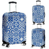 Swedish Print Pattern Luggage Cover Protector-grizzshop