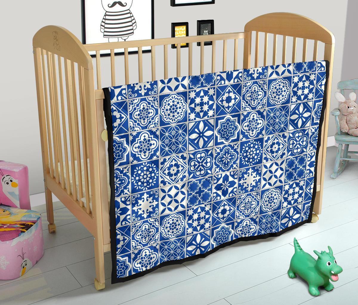 Swedish Print Pattern Quilt-grizzshop