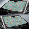 Sweet Cake Pattern Print Car Sun Shade-grizzshop