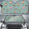 Sweet Cake Pattern Print Car Sun Shade-grizzshop