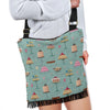 Sweet Cake Pattern Print Crossbody Bags-grizzshop