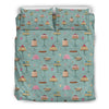 Sweet Cake Pattern Print Duvet Cover Bedding Set-grizzshop