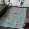 Sweet Cake Pattern Print Floor Mat-grizzshop