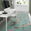 Sweet Cake Pattern Print Floor Mat-grizzshop