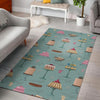 Sweet Cake Pattern Print Floor Mat-grizzshop