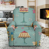 Sweet Cake Pattern Print Recliner Cover-grizzshop