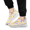 Sweet Gummy Print Pattern White Athletic Shoes-grizzshop