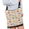 Sweet Macaron Pattern Print Crossbody Bags-grizzshop