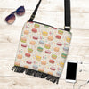 Sweet Macaron Pattern Print Crossbody Bags-grizzshop