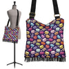 Sweet Macaron Print Pattern Crossbody Bags-grizzshop