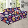 Sweet Macaron Print Pattern Sofa Covers-grizzshop