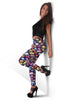 Sweet Macaron Print Pattern Women Leggings-grizzshop