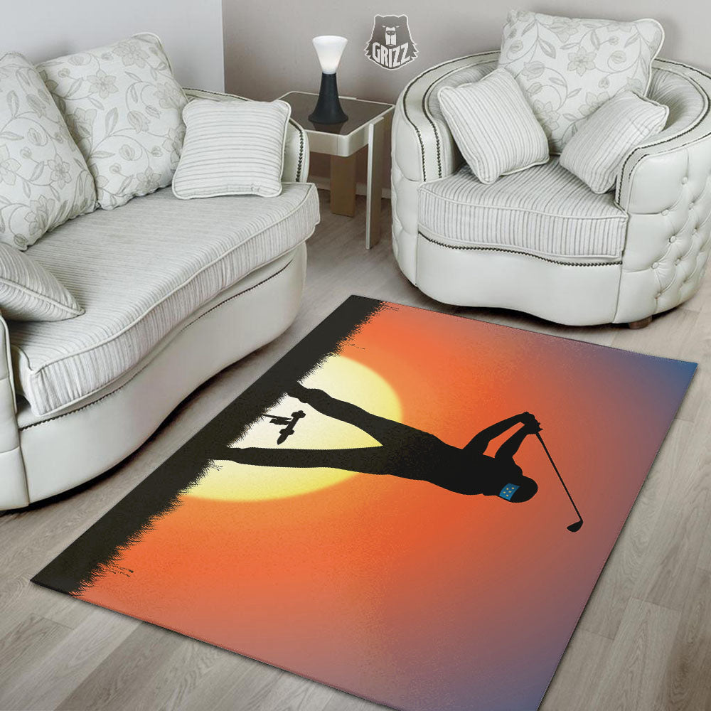 Swing Pro Golf Print Floor Mat-grizzshop