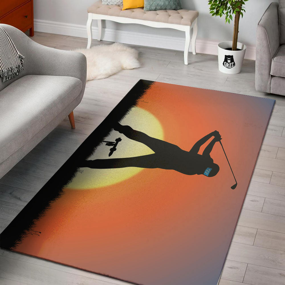 Swing Pro Golf Print Floor Mat-grizzshop