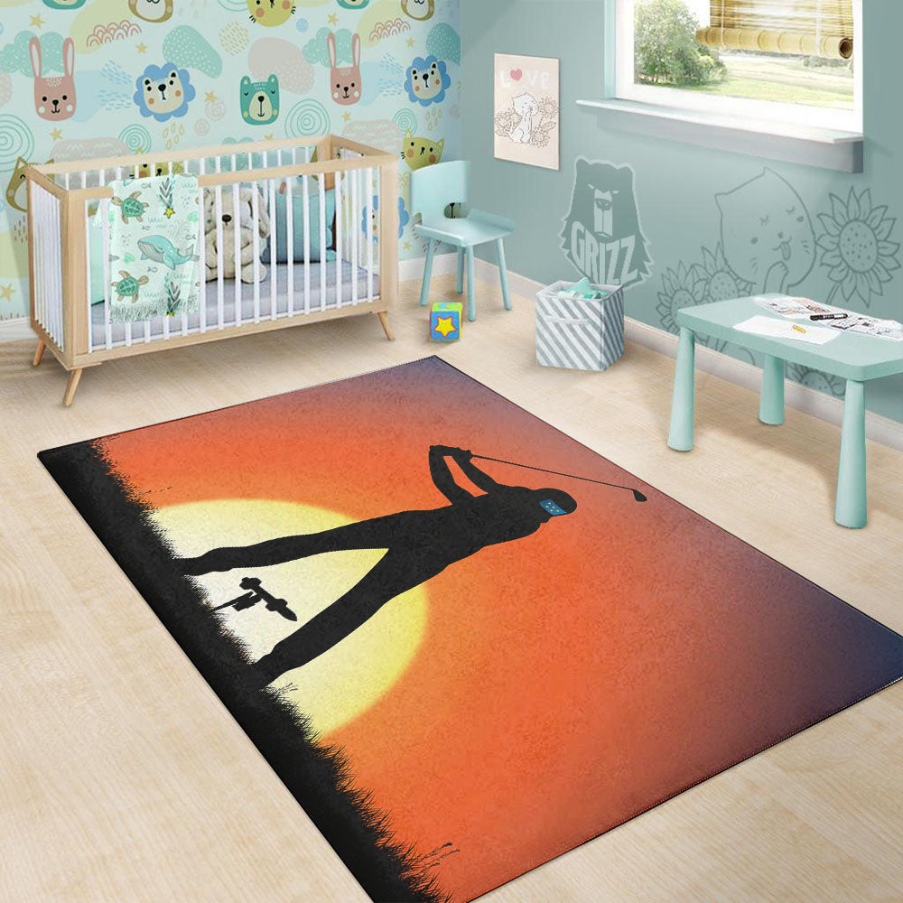 Swing Pro Golf Print Floor Mat-grizzshop