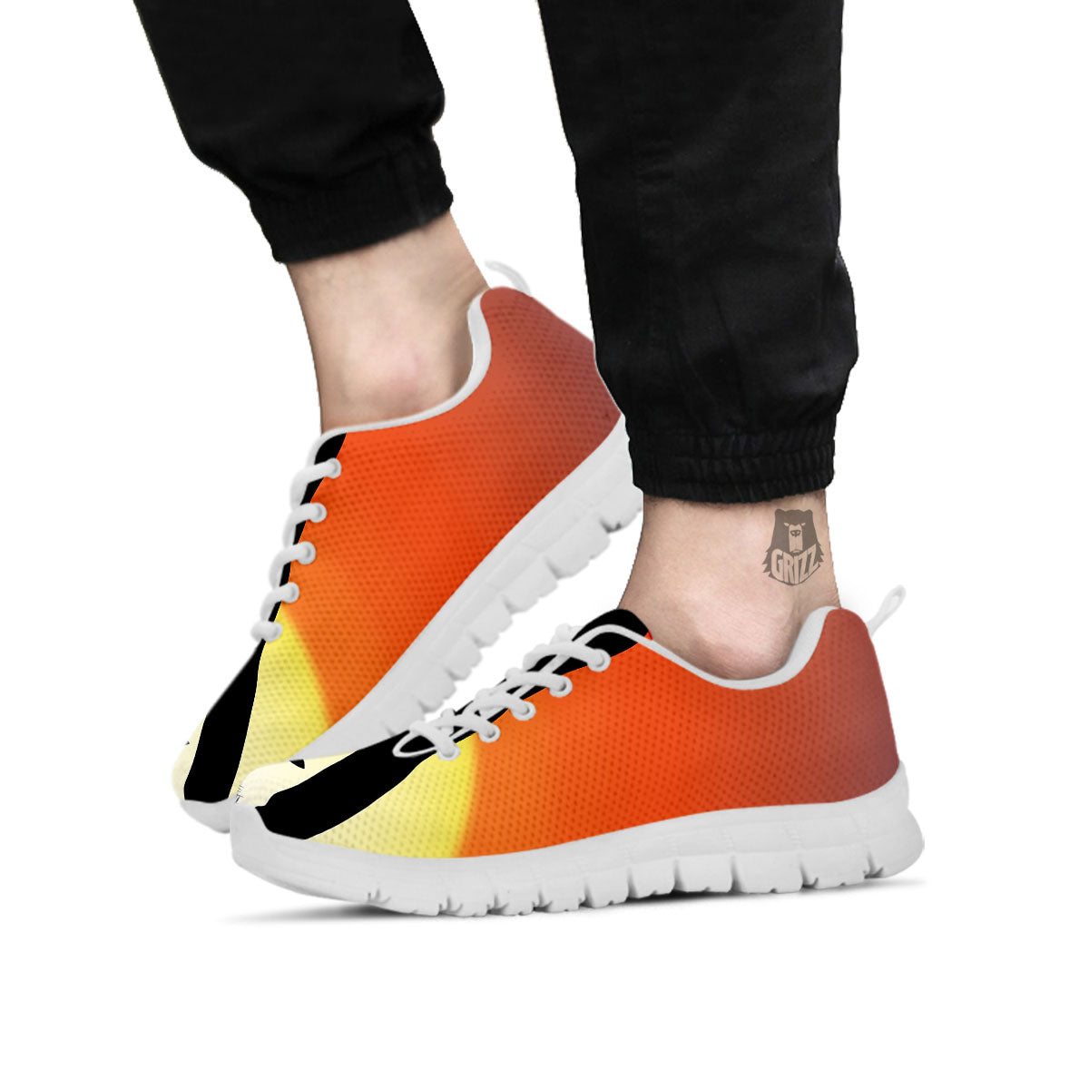 Swing Pro Golf Print White Sneaker-grizzshop
