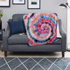 Swirl Rainbow Tie Dye Blanket-grizzshop