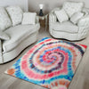 Swirl Rainbow Tie Dye Floor Mat-grizzshop