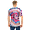 Swirl Rainbow Tie Dye Men T Shirt-grizzshop