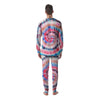 Swirl Rainbow Tie Dye Men's Pajamas-grizzshop