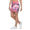 Swirl Rainbow Tie Dye Mini Skirt-grizzshop