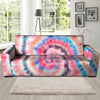 Swirl Rainbow Tie Dye Sofa Cover-grizzshop