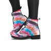 Swirl Rainbow Tie Dye Women's Boots-grizzshop