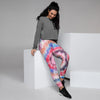 Swirl Rainbow Tie Dye Women's Joggers-grizzshop