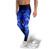 Symbol Ajna Chakra Print Men's Leggings-grizzshop