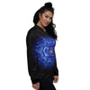 Symbol Ajna Chakra Print Women's Bomber Jacket-grizzshop