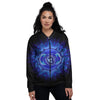 Symbol Ajna Chakra Print Women's Bomber Jacket-grizzshop