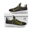 Symbol All Seeing Eye Print White Athletic Shoes-grizzshop