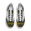 Symbol All Seeing Eye Print White Gym Shoes-grizzshop