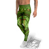 Symbol Anahata Chakra Print Men's Leggings-grizzshop