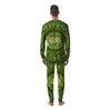 Symbol Anahata Chakra Print Men's Pajamas-grizzshop