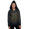 Symbol Bitcoin Crypto Print Women's Bomber Jacket-grizzshop