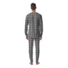 Symbol Black Celtic Print Pattern Men's Pajamas-grizzshop