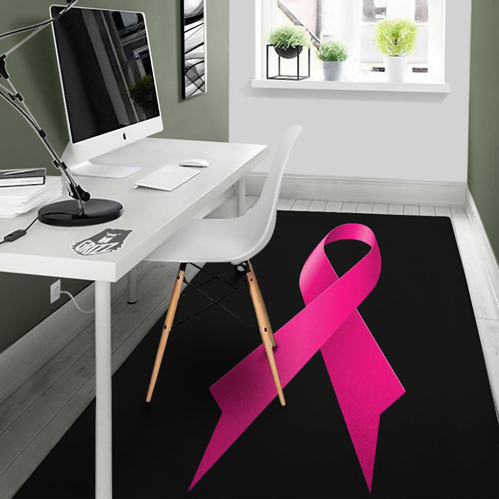 Symbol Breast Cancer Awareness Print Floor Mat-grizzshop