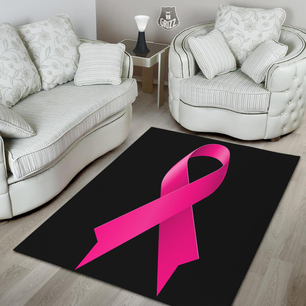 Symbol Breast Cancer Awareness Print Floor Mat-grizzshop
